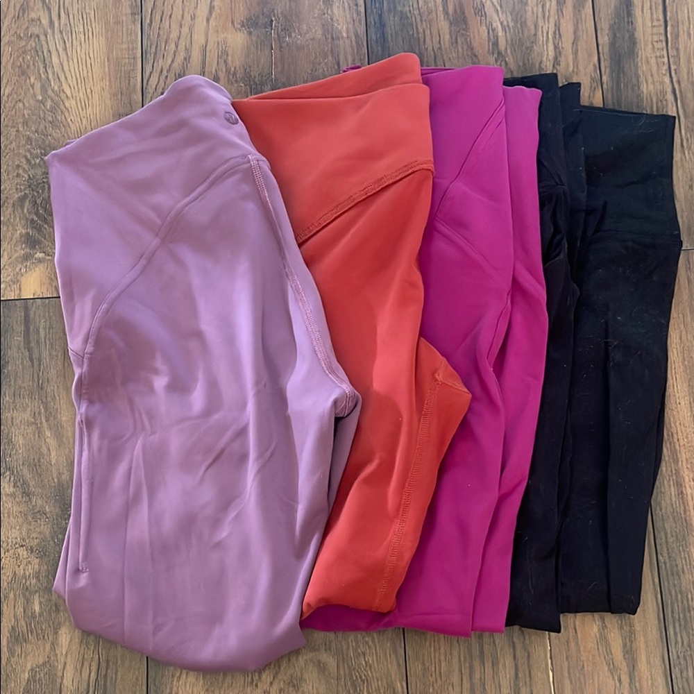 5 PAIRS Colorful Leggings Set